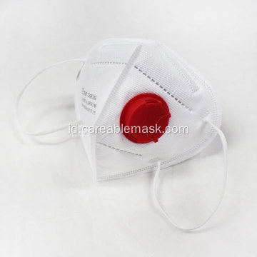 FFP2 Respirator dengan katup pernafasan CE Disetujui